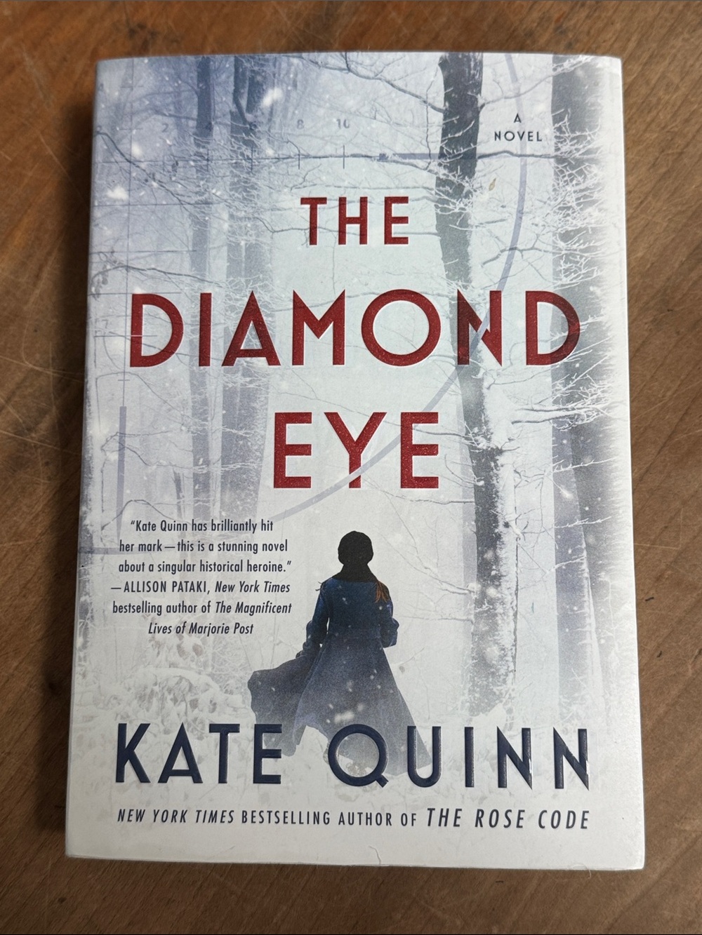 The Diamond Eye - Kate Quinn - softcover Book
